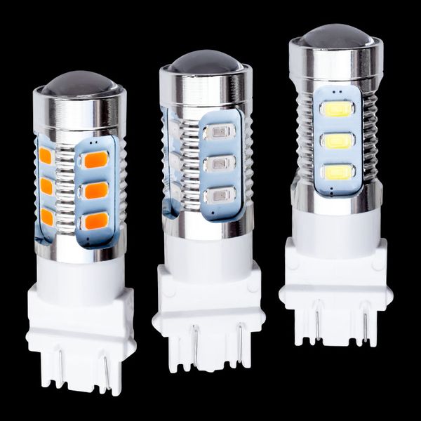 t25 3157 p27/7w 15 smd 5630 led car lights motor daytime running light turn signal 3156 3057 3456 3757 red yellow amber white 2x
t25 3157 p27/7w 15 smd 5630 led car lights motor daytime running light turn signal 3156 3057 3456 3757 red yellow amber white 2x