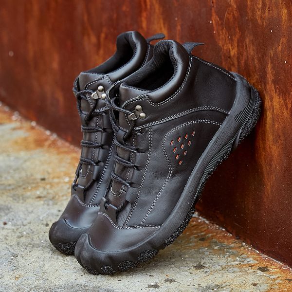 boots men winter snow plush warm genuine leather ankle lace up outdoor male work shoes botas hombre big size 48 n5, Black
boots men winter snow plush warm genuine leather ankle lace up outdoor male work shoes botas hombre big size 48 n5, Black