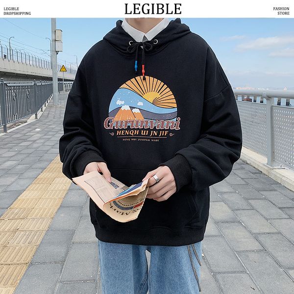 legible men 2020 korean loose hooded sweatshirts mens harajuku letter printed hoodies male oversize pullovers sweatshirt, Black
legible men 2020 korean loose hooded sweatshirts mens harajuku letter printed hoodies male oversize pullovers sweatshirt, Black