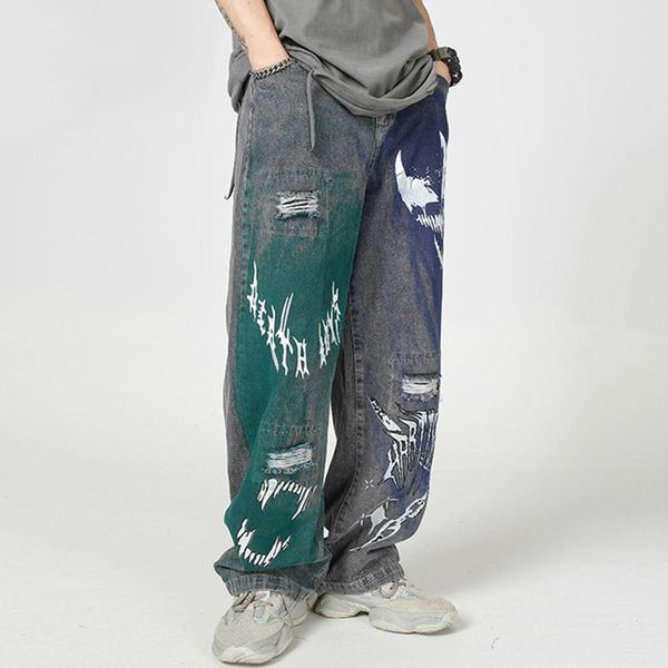 uncledonjm devil graffiti багги джинсовые брюки 2020 модные брюки hip hop harajuku streetwear повседневный joggers мужчины гарем брюки bz t2, Blue
uncledonjm devil graffiti багги джинсовые брюки 2020 модные брюки hip hop harajuku streetwear повседневный joggers мужчины гарем брюки bz t2, Blue