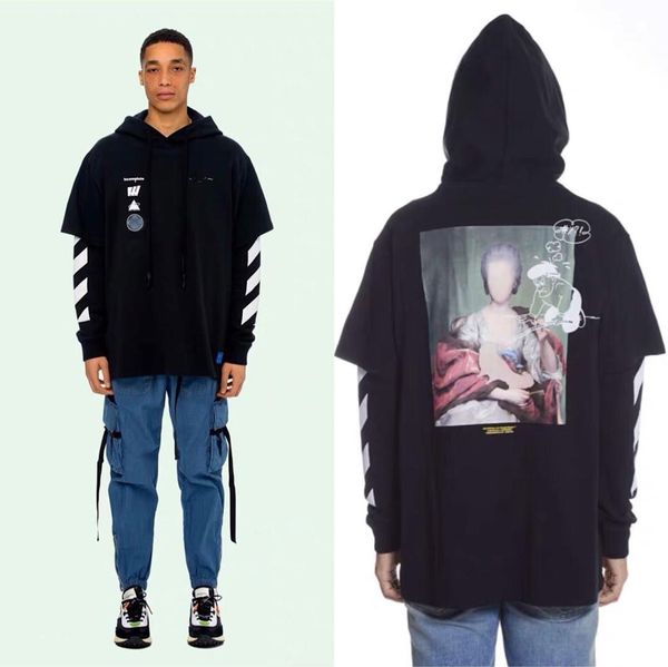 mens designer hoodies luxury off brand hoodie mariana benigni fake two-piece faceless queen hoodie super sups sweatshirt, Black
mens designer hoodies luxury off brand hoodie mariana benigni fake two-piece faceless queen hoodie super sups sweatshirt, Black