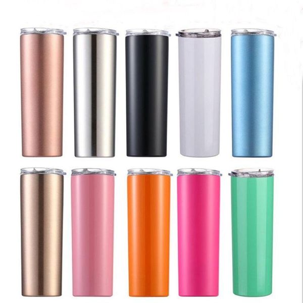 20oz skinny tumbler straight double wall stainless steel vasos szklanki vacuum insulated tumblers with slide lid and straws
20oz skinny tumbler straight double wall stainless steel vasos szklanki vacuum insulated tumblers with slide lid and straws