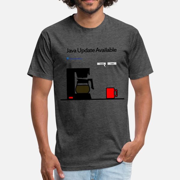 java update available t shirt men personalized tee shirt crew neck leisure fitness building summer style natural shirt
java update available t shirt men personalized tee shirt crew neck leisure fitness building summer style natural shirt