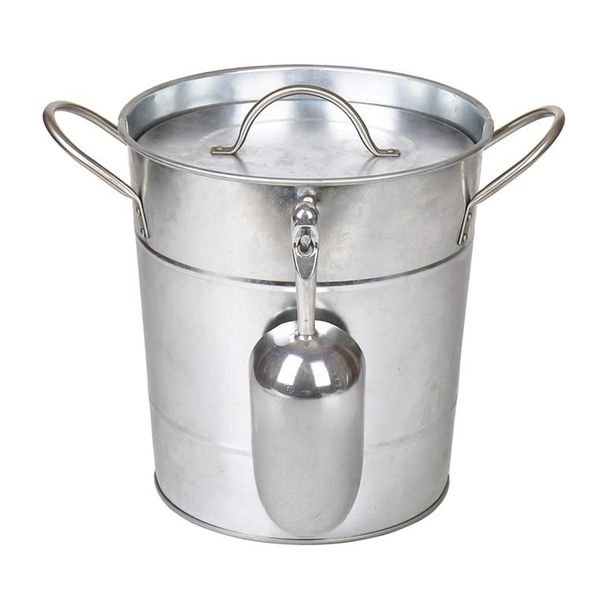 galvanized refrigeration with shovel kitchen home ice bucket set double walled
galvanized refrigeration with shovel kitchen home ice bucket set double walled