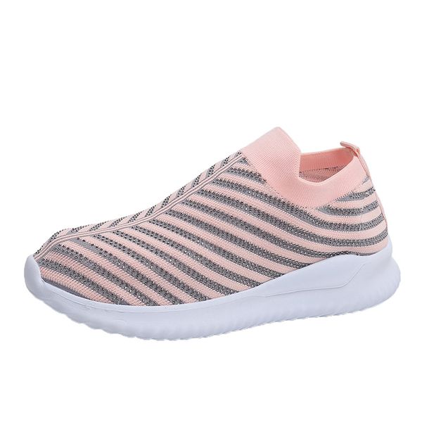 breathable sneakers summer women's outdoor running shoes bling mesh flat casual socks shoes comfortable women's, Black
breathable sneakers summer women's outdoor running shoes bling mesh flat casual socks shoes comfortable women's, Black