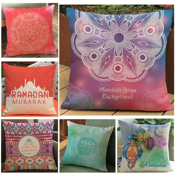 mandala cushion cover colorful religion ramadan linen pillow cover home decoration car sofa decorative pillowcase 45x45cm
mandala cushion cover colorful religion ramadan linen pillow cover home decoration car sofa decorative pillowcase 45x45cm