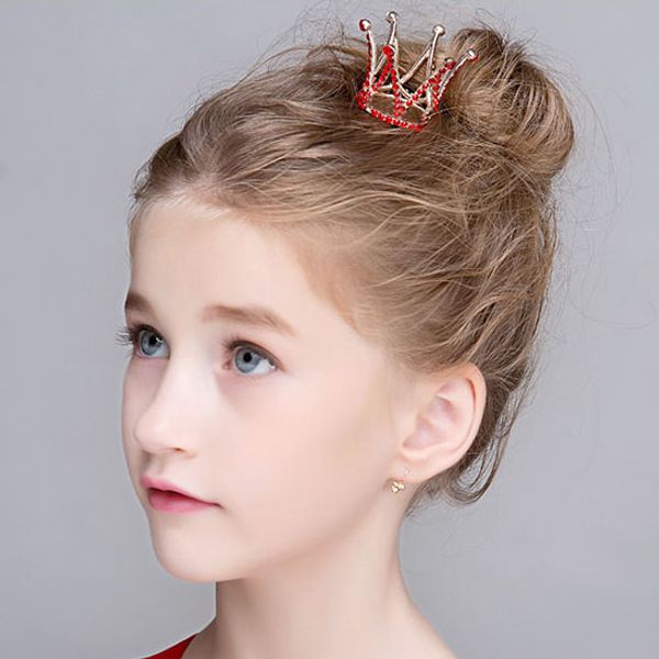 red small girls crown tiara hair combs crystal mini crown hair accessories jewelry, Golden;silver
red small girls crown tiara hair combs crystal mini crown hair accessories jewelry, Golden;silver