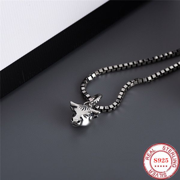 100% sterling silver necklace, vintage 925 jewelry, charm original bull head shape, send friends holiday gifts
100% sterling silver necklace, vintage 925 jewelry, charm original bull head shape, send friends holiday gifts