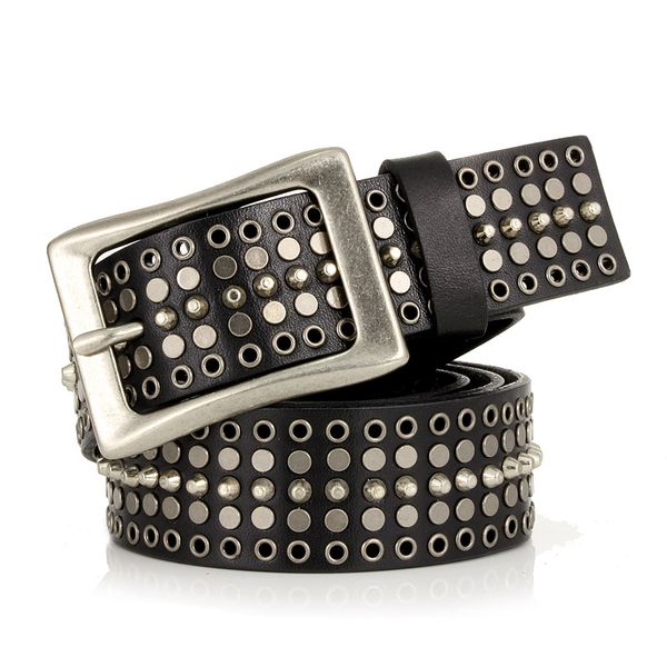 genuine leather belt hip-hop style belt for men women punk style rivet cool jeans belts strap, Black;brown
genuine leather belt hip-hop style belt for men women punk style rivet cool jeans belts strap, Black;brown