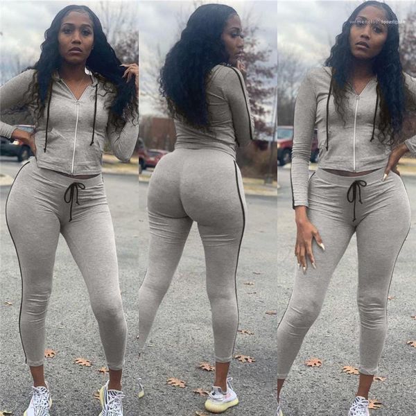 reset tracksuits fashion solid long sleeve hooded cardigan two piece pants casual womens designer tracksuits gray color womens, White
reset tracksuits fashion solid long sleeve hooded cardigan two piece pants casual womens designer tracksuits gray color womens, White