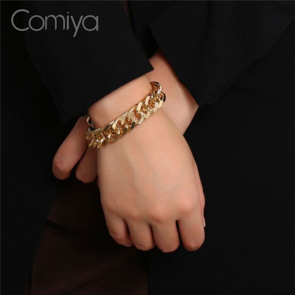 comiya bangles for women gold silver color zinc alloy charms pulseras long links chain mujer braceletes femme bangle, Black
comiya bangles for women gold silver color zinc alloy charms pulseras long links chain mujer braceletes femme bangle, Black
