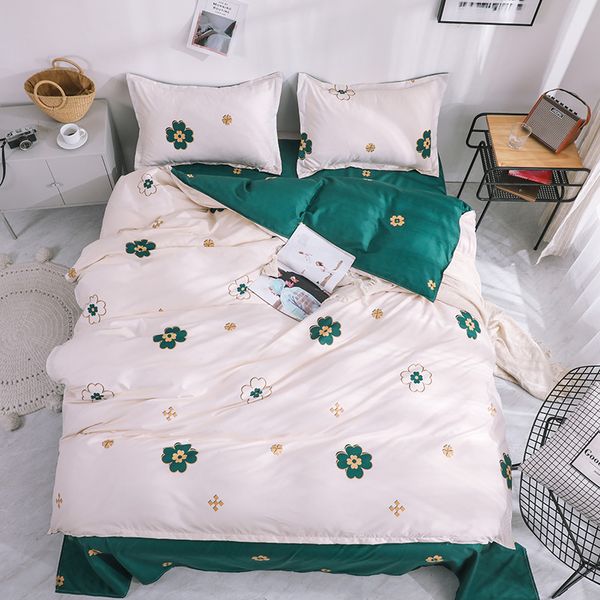 dazzstore классический комплект постельных принадлежностей 4 размера серо-голубой цветок постельное белье 4шт / комплект пододеяльник набор
dazzstore классический комплект постельных принадлежностей 4 размера серо-голубой цветок постельное белье 4шт / комплект пододеяльник набор
