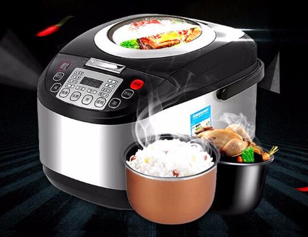 5l rice cooker rises 4-6 people large capacity smart sunroof household rice cooker factory will sell gifts