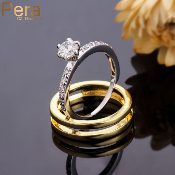 pera fashion female cubic zirconia small round ring set white and yellow gold filled engagement rings jewelry for women r110, Golden;silver
pera fashion female cubic zirconia small round ring set white and yellow gold filled engagement rings jewelry for women r110, Golden;silver