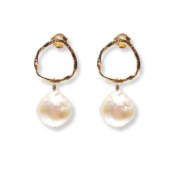 stud lii ji real white baroque pearl earrings geometric 925 sterling silver 18k gold plated elegant jewelry for women, Golden;silver
stud lii ji real white baroque pearl earrings geometric 925 sterling silver 18k gold plated elegant jewelry for women, Golden;silver