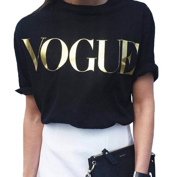 vogue t-shirt women short sleeve t shirt fashion korean style clothes women loose black tshirt casual t shirt for women
vogue t-shirt women short sleeve t shirt fashion korean style clothes women loose black tshirt casual t shirt for women