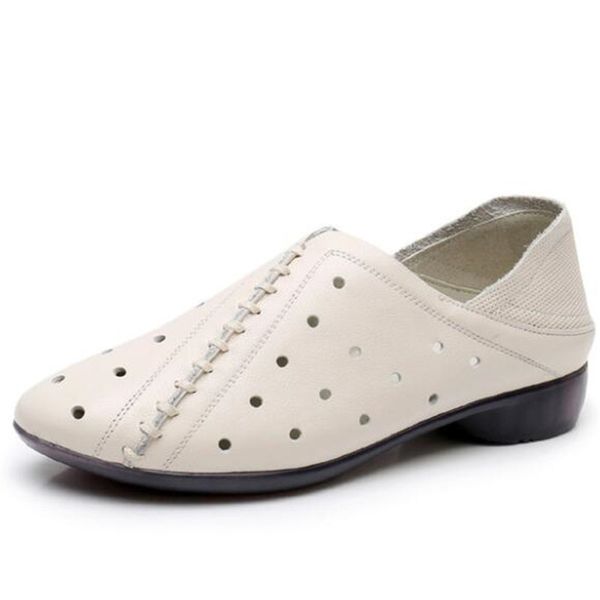 2020 new spring summer hollow breathable genuine leather shoes soft light concise flat shoes women casual large size 43, Black
2020 new spring summer hollow breathable genuine leather shoes soft light concise flat shoes women casual large size 43, Black