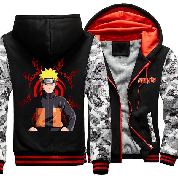 anime naruto funny print streetwear thick coat funny camouflage hooded male 2020 winter warm jackets hip hop zipper men hoodie, Black
anime naruto funny print streetwear thick coat funny camouflage hooded male 2020 winter warm jackets hip hop zipper men hoodie, Black