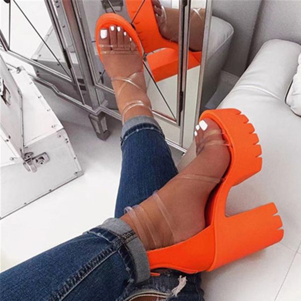 siddons pvc transparent women summer platform sandals open toe zipper chunky high heels ladies party shoes womans sandals, Black
siddons pvc transparent women summer platform sandals open toe zipper chunky high heels ladies party shoes womans sandals, Black