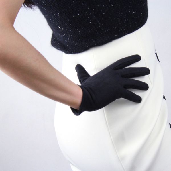 woman' suede gloves short style 21cm suede matte leather gloves female dance party simulation leather women mittens jp21, Blue;gray
woman' suede gloves short style 21cm suede matte leather gloves female dance party simulation leather women mittens jp21, Blue;gray