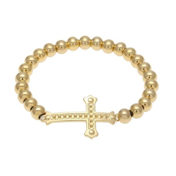 stainless steel bracelet charm cross beads bracelet for women men ladies holy church religious jewelry, Golden;silver
stainless steel bracelet charm cross beads bracelet for women men ladies holy church religious jewelry, Golden;silver