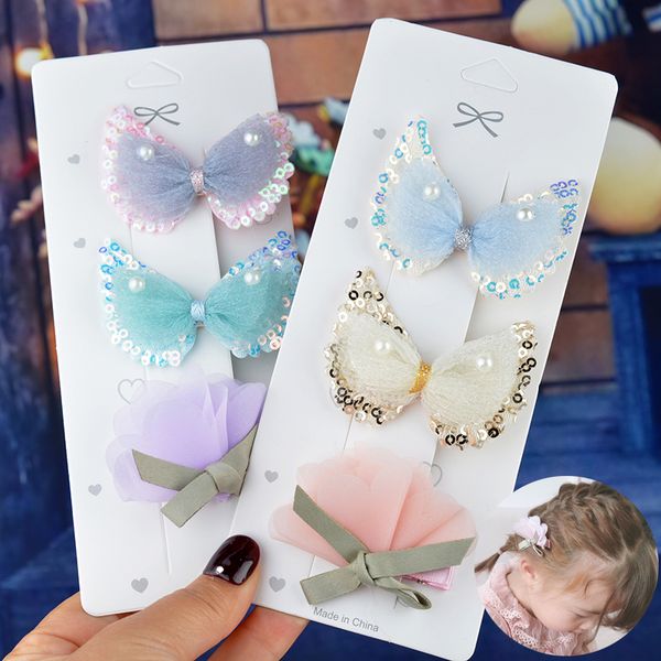 3pcs/set girls beautiful colorful simulation wing clips sweet ornament headband hairpins flower kids hair accessories, Slivery;white
3pcs/set girls beautiful colorful simulation wing clips sweet ornament headband hairpins flower kids hair accessories, Slivery;white