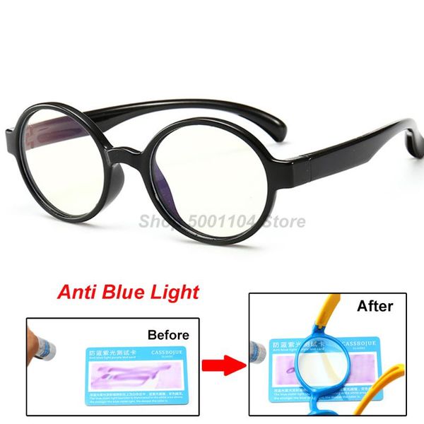kids anti blue light glasses frame children tr90 silicone optical glasses boy girl flexible 2020 new round eyeglasses protective, Silver
kids anti blue light glasses frame children tr90 silicone optical glasses boy girl flexible 2020 new round eyeglasses protective, Silver