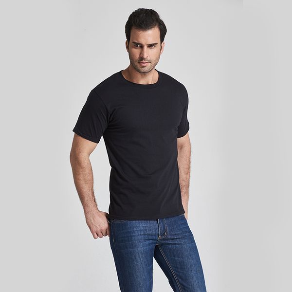 new solid color t shirt men's casual short sleeve o-neck t-shirt high-quality cotton fashion tees your own design diy print
new solid color t shirt men's casual short sleeve o-neck t-shirt high-quality cotton fashion tees your own design diy print