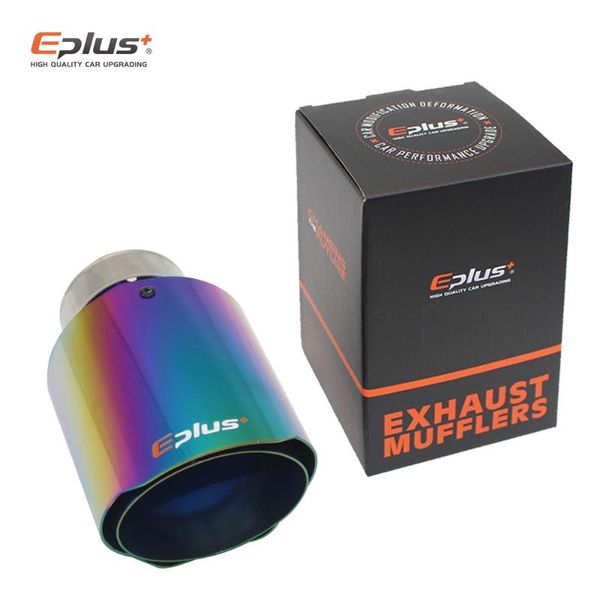 eplus car muffler tip exhaust system universal straight multicolor stainless decoration exhaust pipe mufflers for akrapovic
eplus car muffler tip exhaust system universal straight multicolor stainless decoration exhaust pipe mufflers for akrapovic
