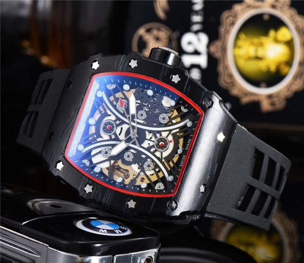 men fashion design watch black case stainless steel automatic movement mechanical sweep mens watches rubber strap male gift clock, Slivery;brown
men fashion design watch black case stainless steel automatic movement mechanical sweep mens watches rubber strap male gift clock, Slivery;brown