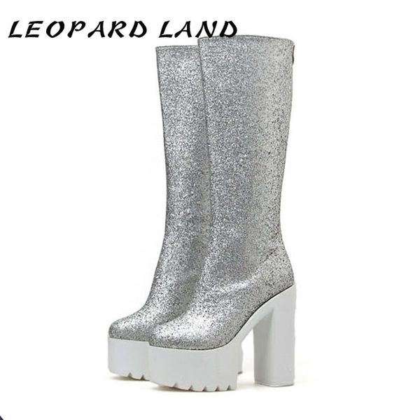 boots leopard land black sliver 2021 long plarfrom boot for spring stage catwalk models waterproof platform high women shoes
boots leopard land black sliver 2021 long plarfrom boot for spring stage catwalk models waterproof platform high women shoes