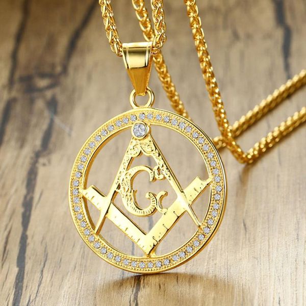 stainless steel gold hip hop crystal masonic round pendant necklace fraternity masonic necklaces jewellery gift men women, Silver
stainless steel gold hip hop crystal masonic round pendant necklace fraternity masonic necklaces jewellery gift men women, Silver