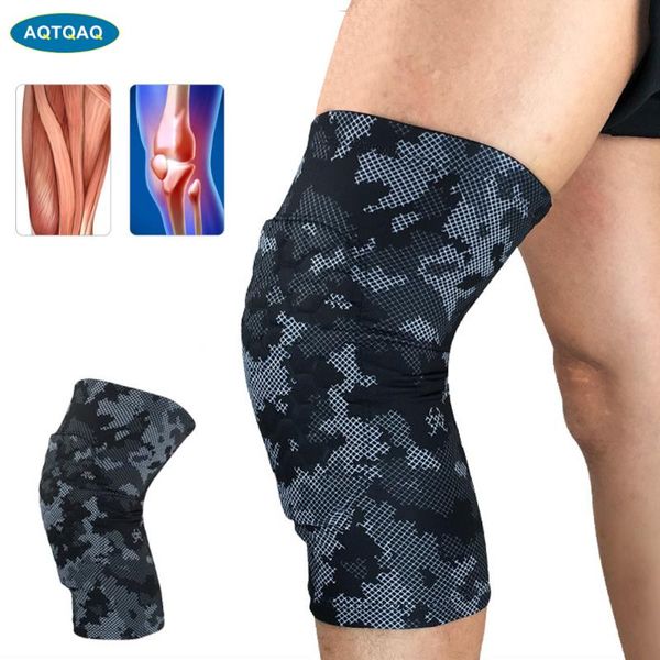 aqtqaq 1pcs honeycomb knee guard protective kneepad camouflage basketball leg pads protector safety calf sleeve pad support
aqtqaq 1pcs honeycomb knee guard protective kneepad camouflage basketball leg pads protector safety calf sleeve pad support