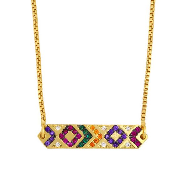 fashion luxury colorful cz zirconia pendant necklace for women cute rainbow tribe female necklace wedding party jewelry gift
fashion luxury colorful cz zirconia pendant necklace for women cute rainbow tribe female necklace wedding party jewelry gift