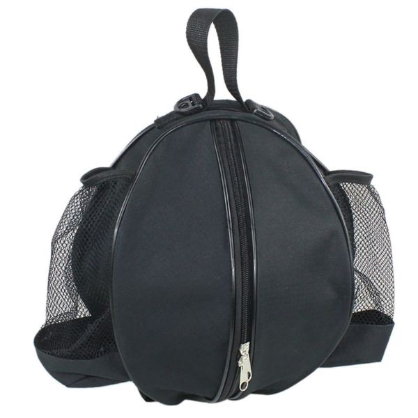hround backpack adjustable zipper shoulder strap storage bag for football basketball with handle and water bottle pockets
hround backpack adjustable zipper shoulder strap storage bag for football basketball with handle and water bottle pockets