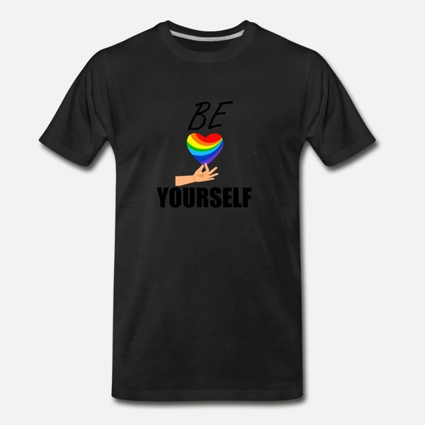be yourself lgbt heart t shirt men customized short sleeve plus size 3xl homme sunlight casual spring autumn natural shirt
be yourself lgbt heart t shirt men customized short sleeve plus size 3xl homme sunlight casual spring autumn natural shirt