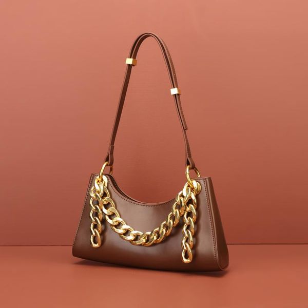 shoulder bag ladies fashion designer crocodile pattern armpit bag brown leather personality new chain mini bag holiday gift 1126
shoulder bag ladies fashion designer crocodile pattern armpit bag brown leather personality new chain mini bag holiday gift 1126