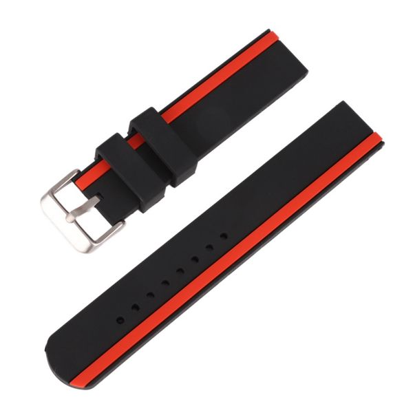 watch band strap patchwork waterproof rubber anti uv saltwater freshwater wristband bands replacement wrist belt, Black;red
watch band strap patchwork waterproof rubber anti uv saltwater freshwater wristband bands replacement wrist belt, Black;red