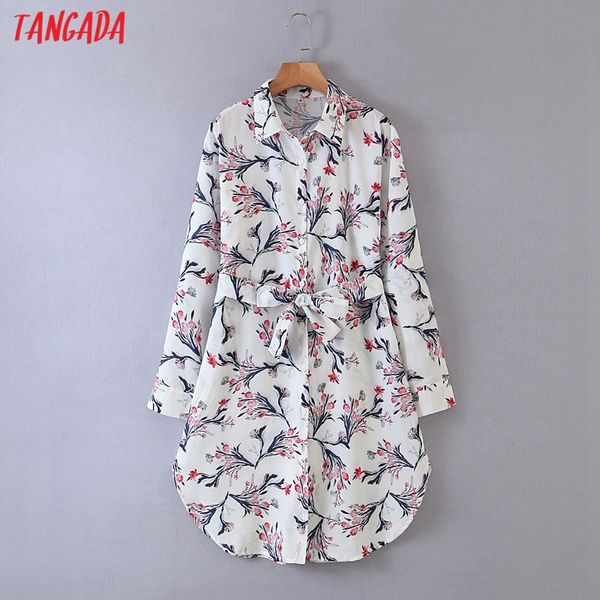 tangada 2020 autumn fashion women flowers print shirt dress long sleeve office ladies midi dress with slash 8h36, Black;gray
tangada 2020 autumn fashion women flowers print shirt dress long sleeve office ladies midi dress with slash 8h36, Black;gray