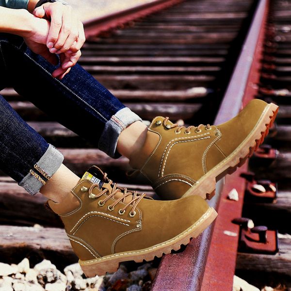 natural cow leather boots men shoes waterproof lace-up warm plush ankle snow boots vintage autumn winter shoes men, Black
natural cow leather boots men shoes waterproof lace-up warm plush ankle snow boots vintage autumn winter shoes men, Black