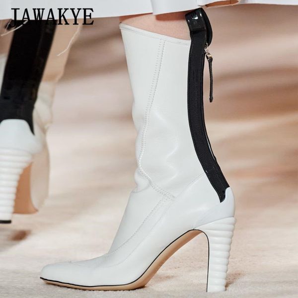 fashionable color blocking ankle boots for women high heels elastic stretch autumn short boots runway shoes women party, Black
fashionable color blocking ankle boots for women high heels elastic stretch autumn short boots runway shoes women party, Black