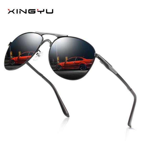 xingyu fashion men and women polarized sunglasses uv400 protection from strong sunlight polarize alloy pilot okulary sunwear, White;black
xingyu fashion men and women polarized sunglasses uv400 protection from strong sunlight polarize alloy pilot okulary sunwear, White;black