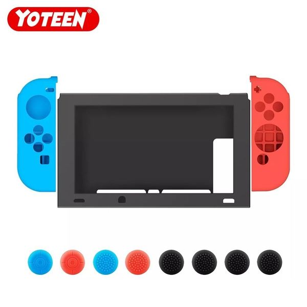 cgjxsyoteen 1 set case for nintend switch silicone soft protective cover with joy -con thumb stick caps t190624
cgjxsyoteen 1 set case for nintend switch silicone soft protective cover with joy -con thumb stick caps t190624