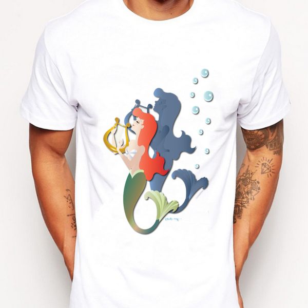 2019 latest men's fashion creative mermaid printing t-shirt funny fish tee shirts hipster cool
2019 latest men's fashion creative mermaid printing t-shirt funny fish tee shirts hipster cool