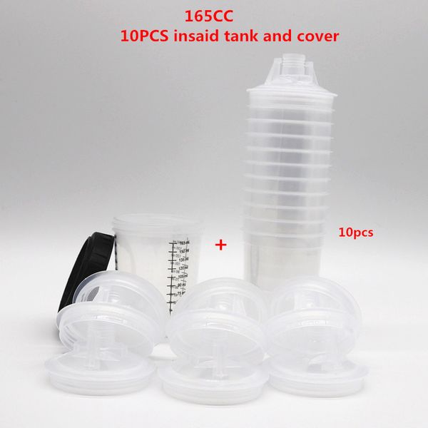 professional spray guns gun paint mixing 10 pcs cup pps type h/o quick cup, tank 165/400/600ml disposable
professional spray guns gun paint mixing 10 pcs cup pps type h/o quick cup, tank 165/400/600ml disposable