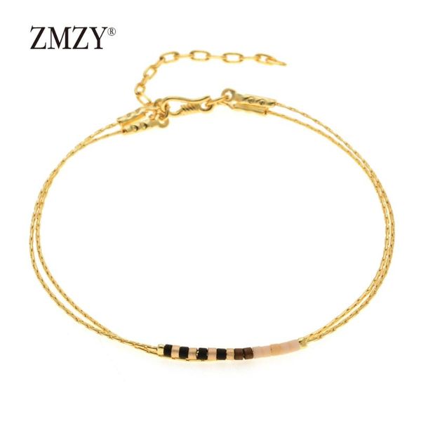 zmzy brand gold color link chain bracelet simple geometric bracelets for women bohemian retro seed bead bracelet jewelry, Golden;silver
zmzy brand gold color link chain bracelet simple geometric bracelets for women bohemian retro seed bead bracelet jewelry, Golden;silver