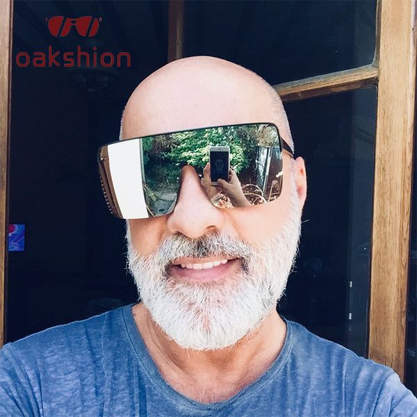 oakshion oversized square rimless sunglasses women men mask flat frameless sun glasses big frame one piece eyewear uv400, White;black
oakshion oversized square rimless sunglasses women men mask flat frameless sun glasses big frame one piece eyewear uv400, White;black