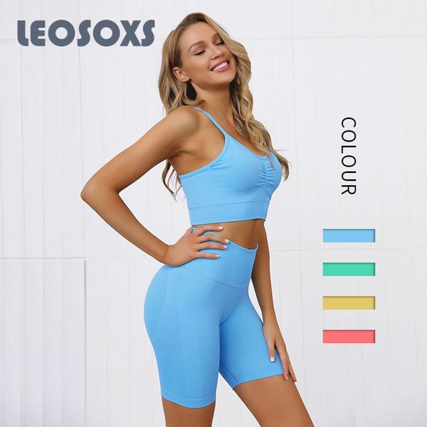 yoga outfits leosoxs suit for women 2021 simple solid color exercise fitness comfortable shorts bra set, White;red
yoga outfits leosoxs suit for women 2021 simple solid color exercise fitness comfortable shorts bra set, White;red