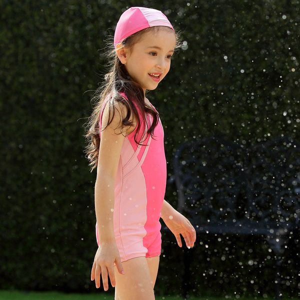 girls pink swimsuit upf 50+ uv one piece swimwear with cap boys child swimming suit rash guard beach shirt 5-10 years, Camo
girls pink swimsuit upf 50+ uv one piece swimwear with cap boys child swimming suit rash guard beach shirt 5-10 years, Camo