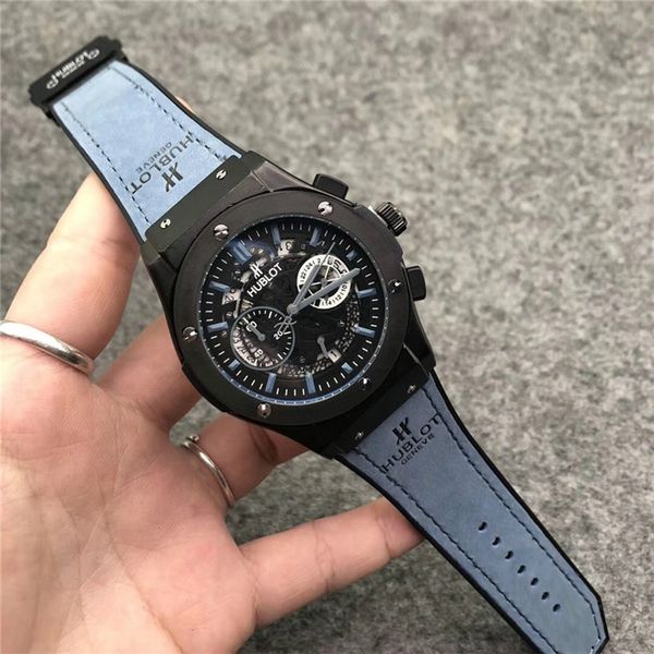 automatic men fashion quartz watch reloj de lujo multi-function stainless steel dial leather strap automatic date mens sports watch
automatic men fashion quartz watch reloj de lujo multi-function stainless steel dial leather strap automatic date mens sports watch